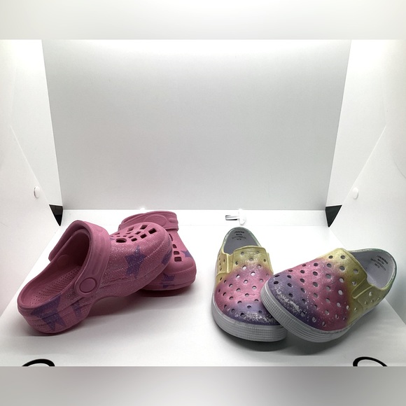 Cat & Jack | Crocks | size: 6 | color Pink | Bundle of Two - Picture 3 of 10